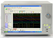 4 GHz（250 ps）定時(shí)縮放，64 K存儲(chǔ)器深度 
·使用深存儲(chǔ)器的1.0 GHz / 500 MHz（半通道/全通道）傳統(tǒng)定時(shí) 
·500 MHz轉(zhuǎn)換定時(shí) 