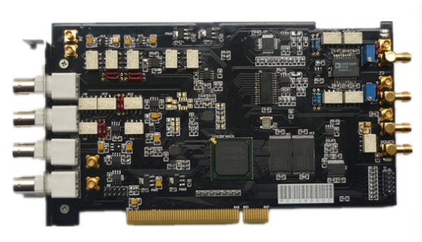  PCI接口,模擬帶寬:40MHz,最大50MSa/s實(shí)時(shí)采樣, 存儲深度:32K,（可測失真度及頻率分量),中文軟件