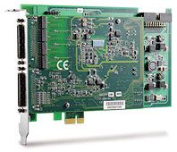 DAQe-2204 PCI Express 64-CH, 3MS/s 12-bit Multi-function card 
DAQe-2205 PCI Express 64-CH, 500KS/s 16-bit Multi-function card 
