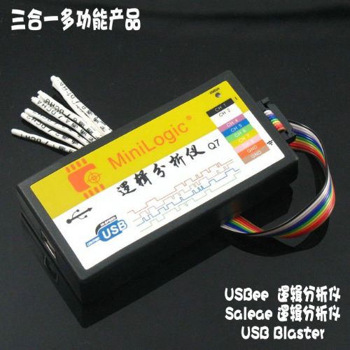 ·8 通道邏輯分析·寬范圍輸入電平,，支持 1.8V - 5V 電平·高采樣速率，每通道都支持 24Mbps 高速采樣·存儲深度, 受限于實際物理內(nèi)存, 一般為 10M - 50M
